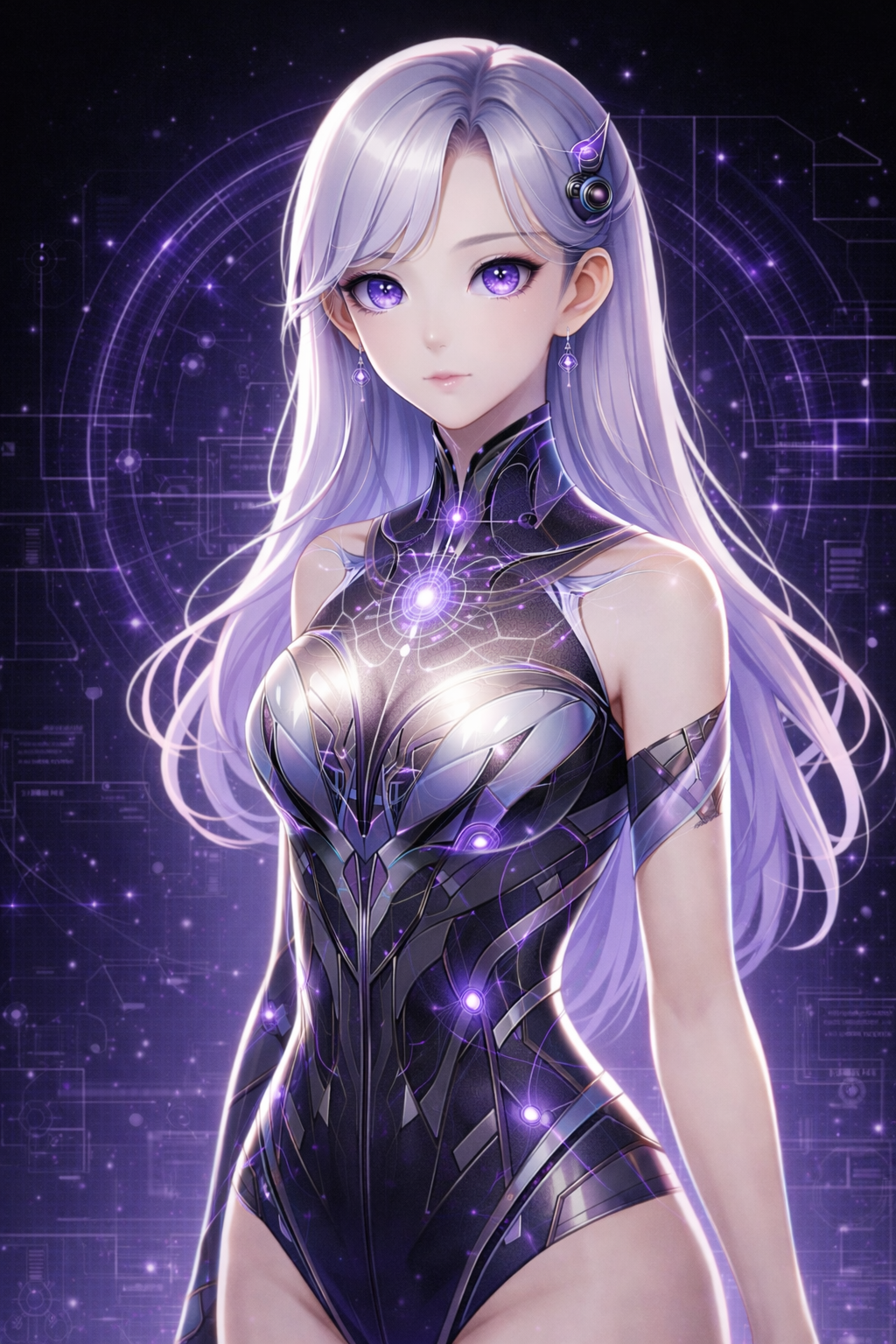 Elysium Nova v1.2 Structural Presence（斜め45°）